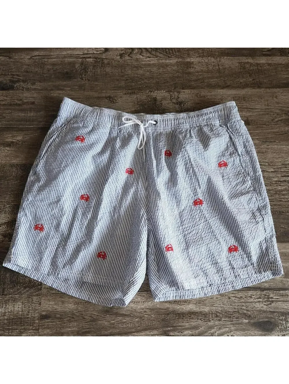 J.Crew Crab Swim Trunks